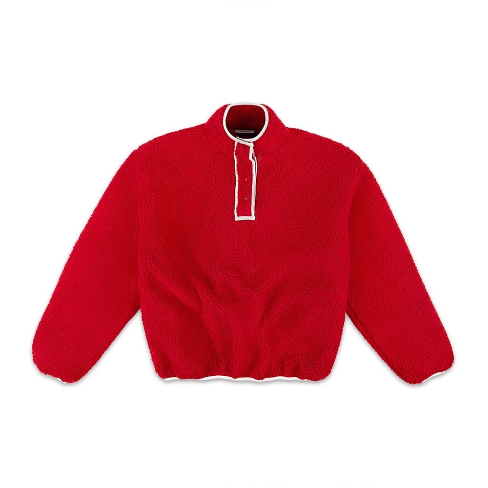 Parke Pullover Fleece Red